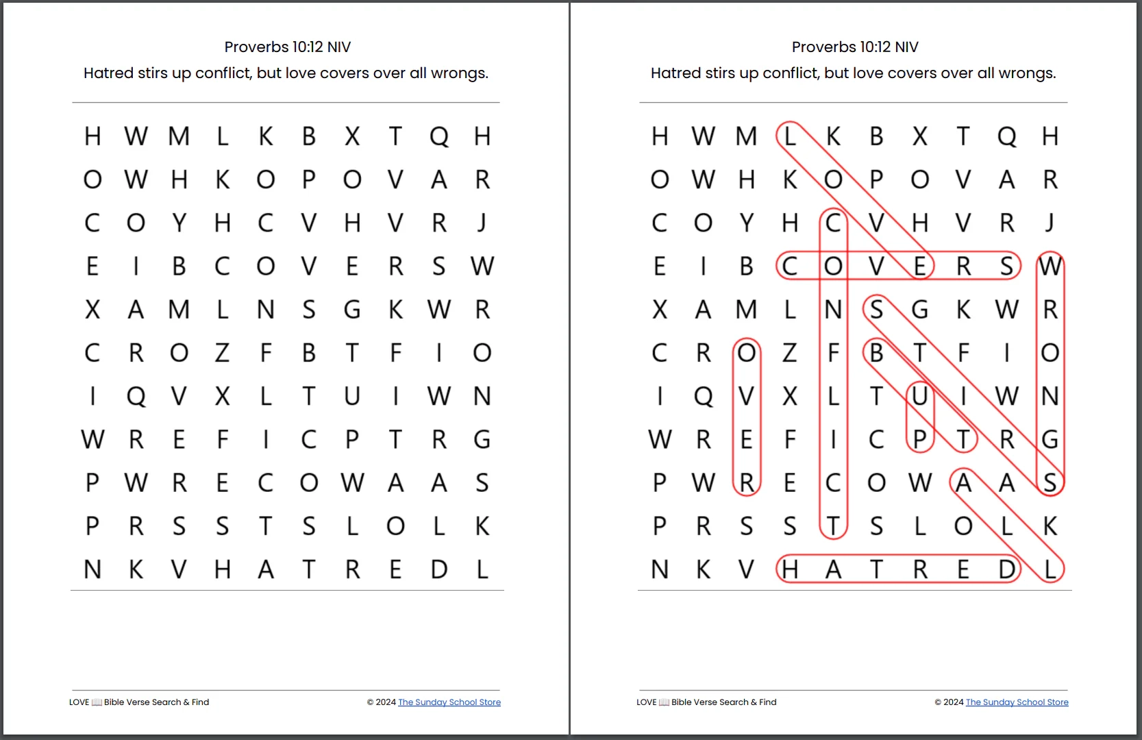 10 Free LOVE Valentine s Day Bible Word Search Puzzles PDF Printabl Sunday School Store 10 Free LOVE Valentine s Day Bible Word Search Puzzles PDF Printabl Sunday School Store