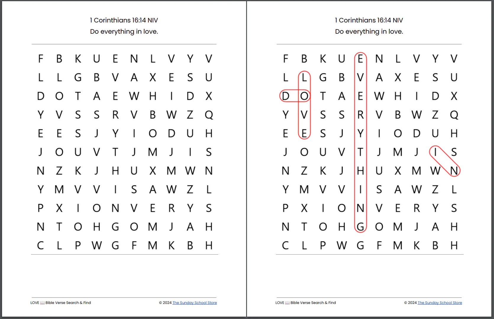 10 Free LOVE Valentine s Day Bible Word Search Puzzles PDF Printabl Sunday School Store 10 Free LOVE Valentine s Day Bible Word Search Puzzles PDF Printabl Sunday School Store