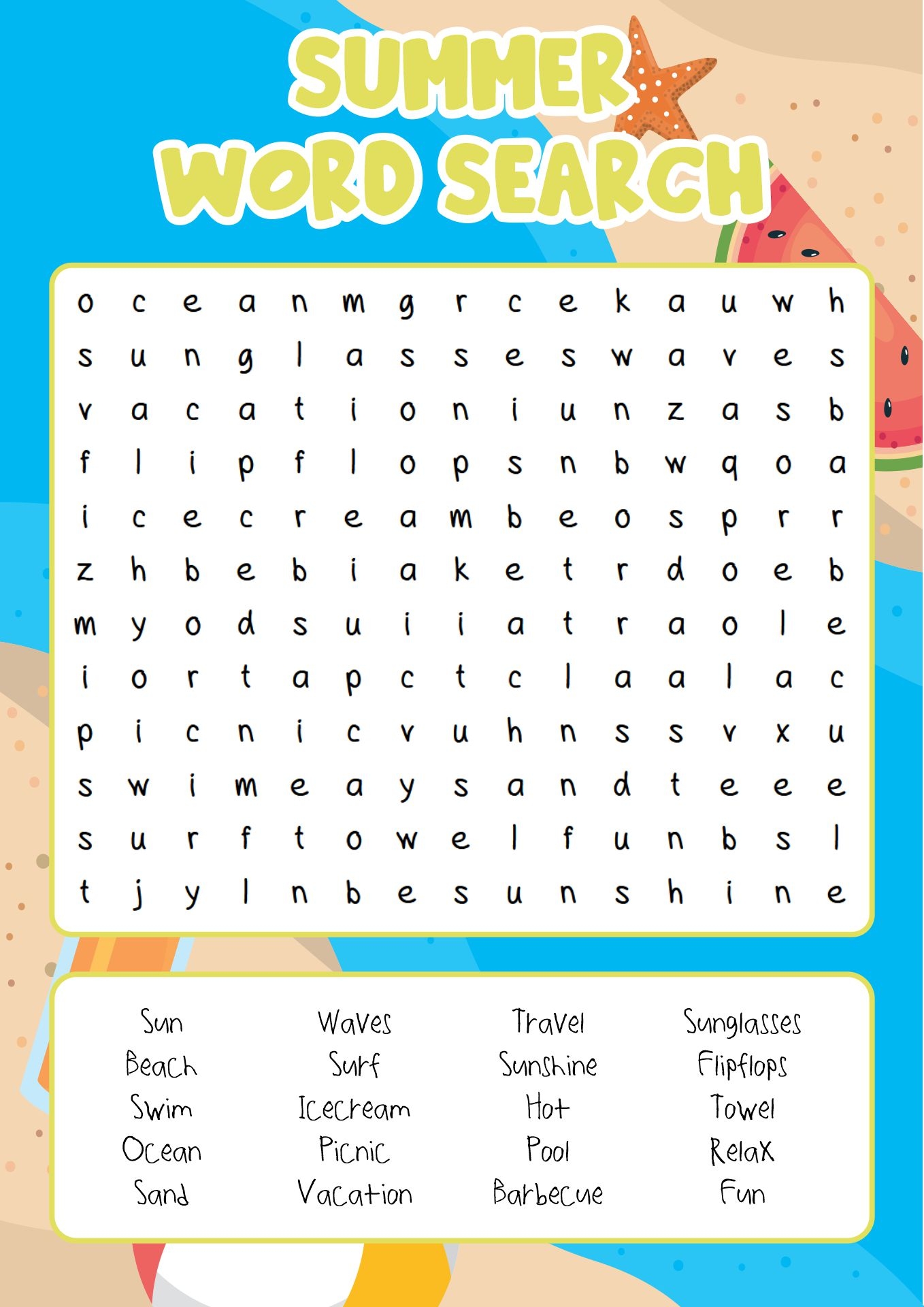 Puzzles Word Search Printable Puzzles Word Search Printable
