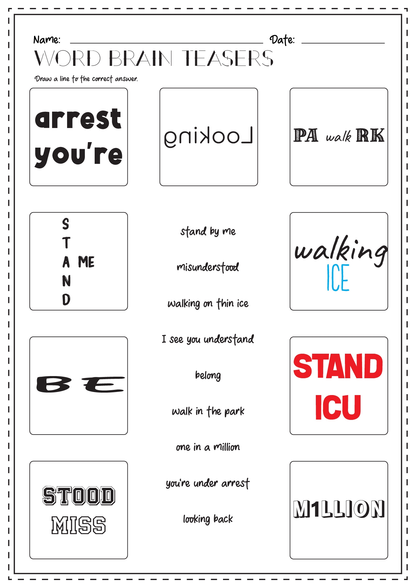 12 Printable Brain Teaser Worksheets Free PDF At Worksheeto 12 Printable Brain Teaser Worksheets Free PDF At Worksheeto