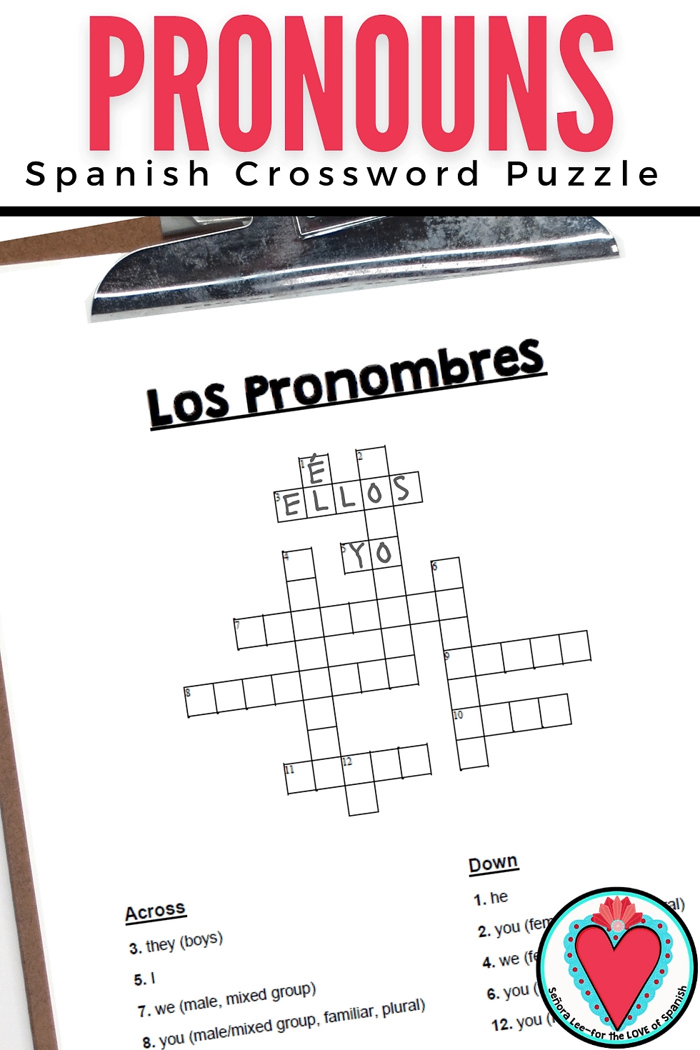 12 Reasons To Love Using Crossword Puzzles In Spanish Class