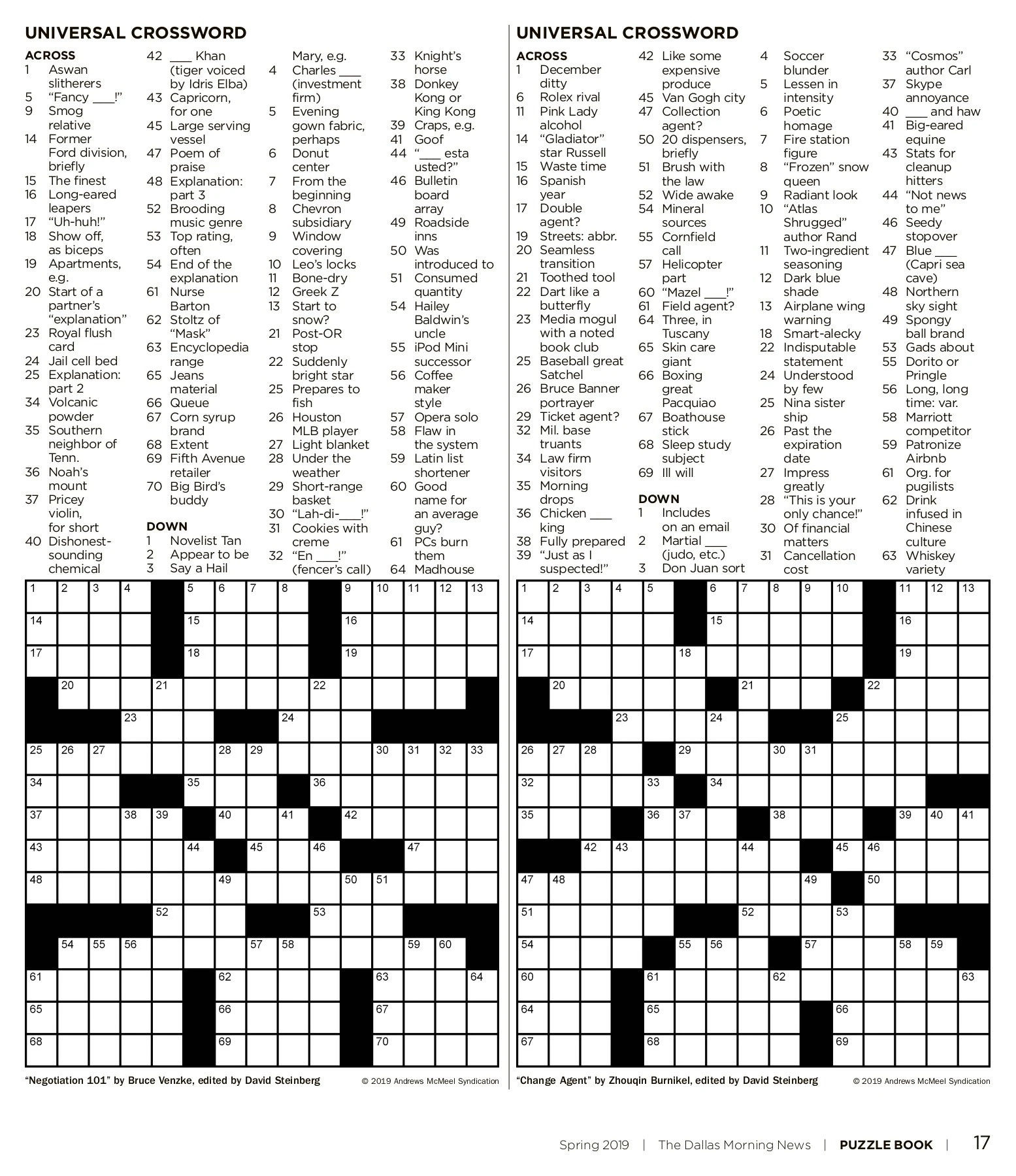 2019 The Dallas Morning News Puzzle Book Flipbook By Jason Crawford FlipHTML5 2019 The Dallas Morning News Puzzle Book Flipbook By Jason Crawford FlipHTML5