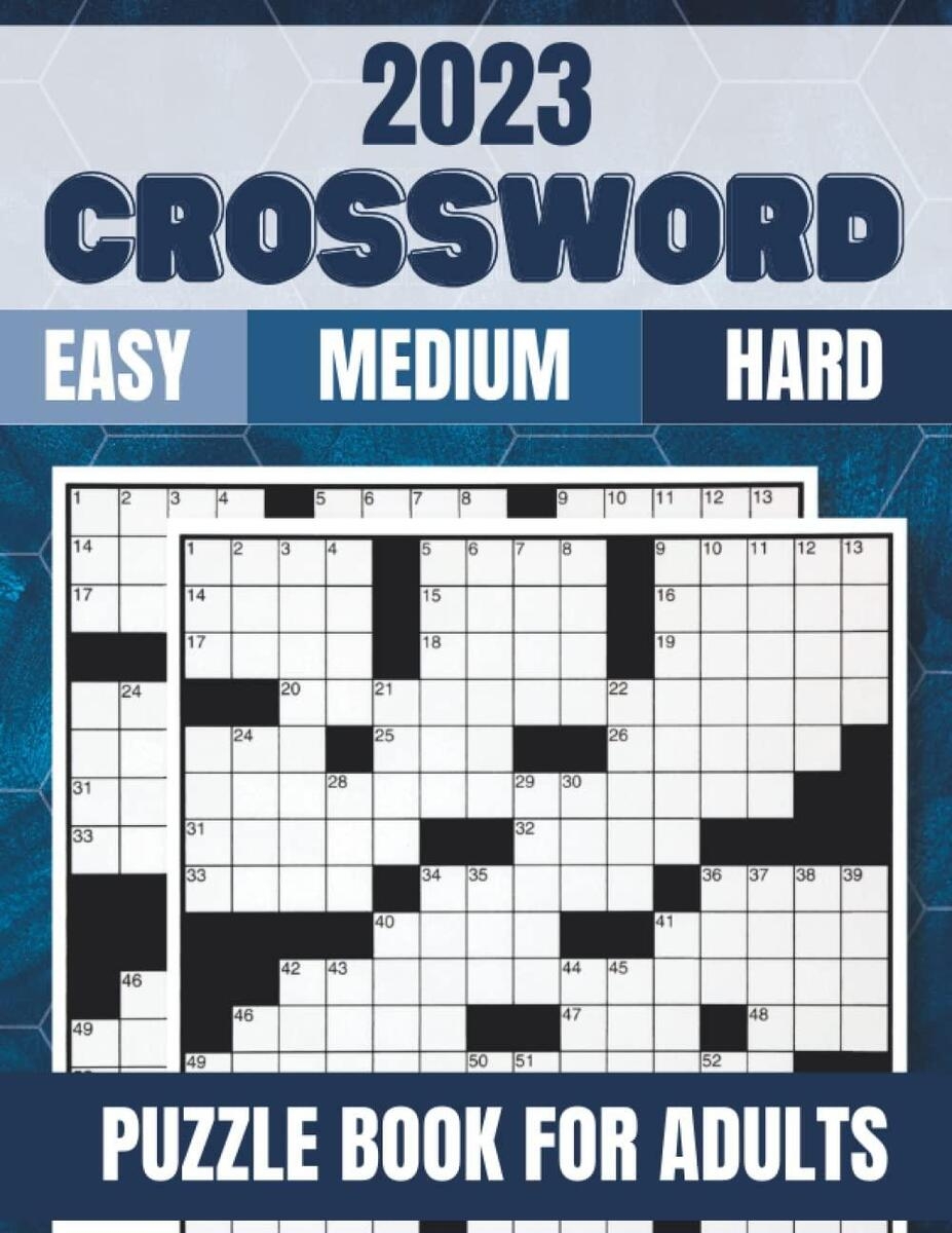 2023 Crossword Puzzle Books For Adults Large Print Crossword Puzzles For Senior EBay 2023 Crossword Puzzle Books For Adults Large Print Crossword Puzzles For Senior EBay