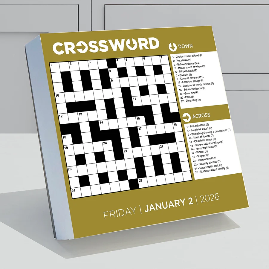 2026 Daily Word Puzzle Daily Desktop Calendar TF Publishing Calendars Planners Journals Stationery 2026 Daily Word Puzzle Daily Desktop Calendar TF Publishing Calendars Planners Journals Stationery
