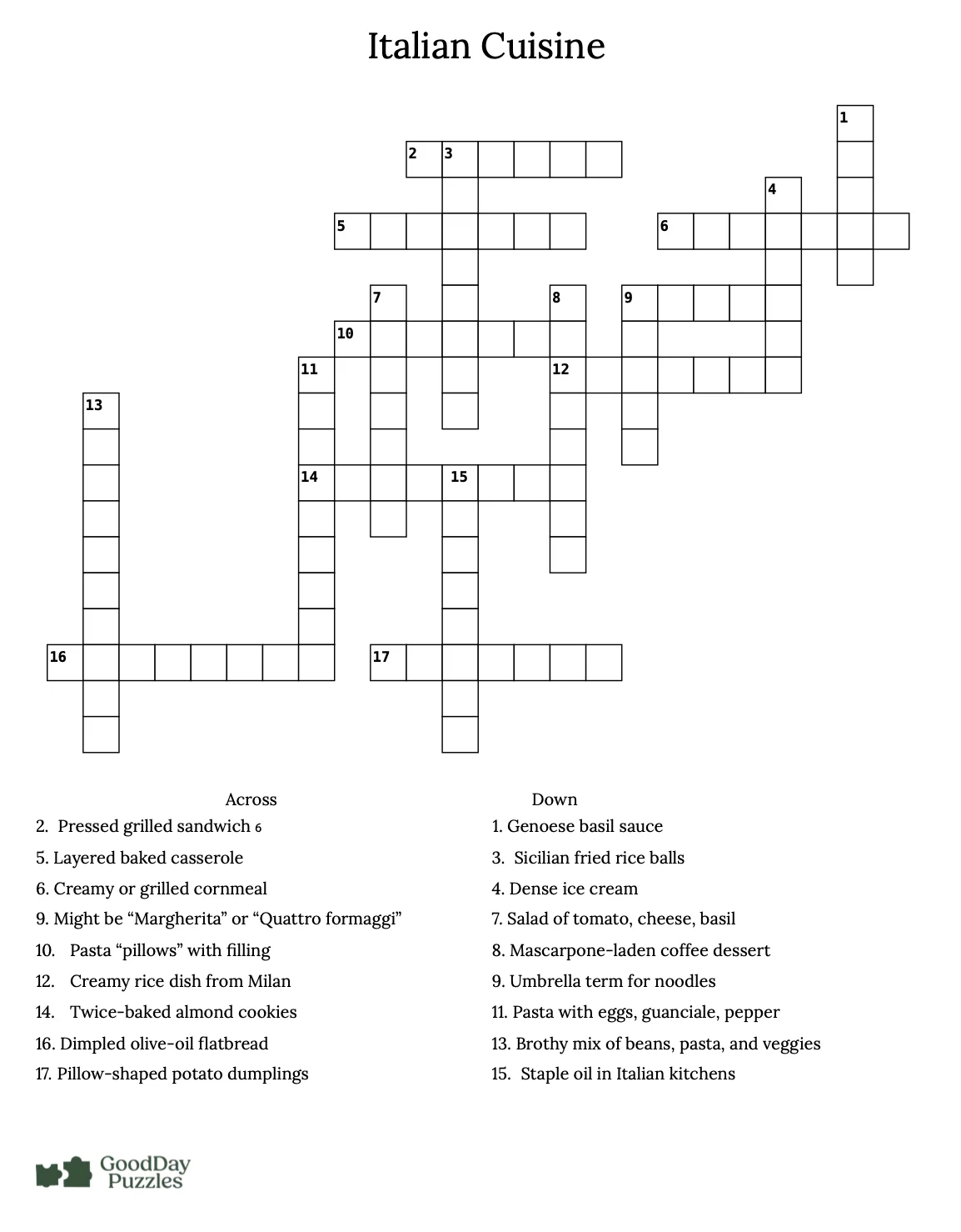 Crossword Puzzles For Adults Printable