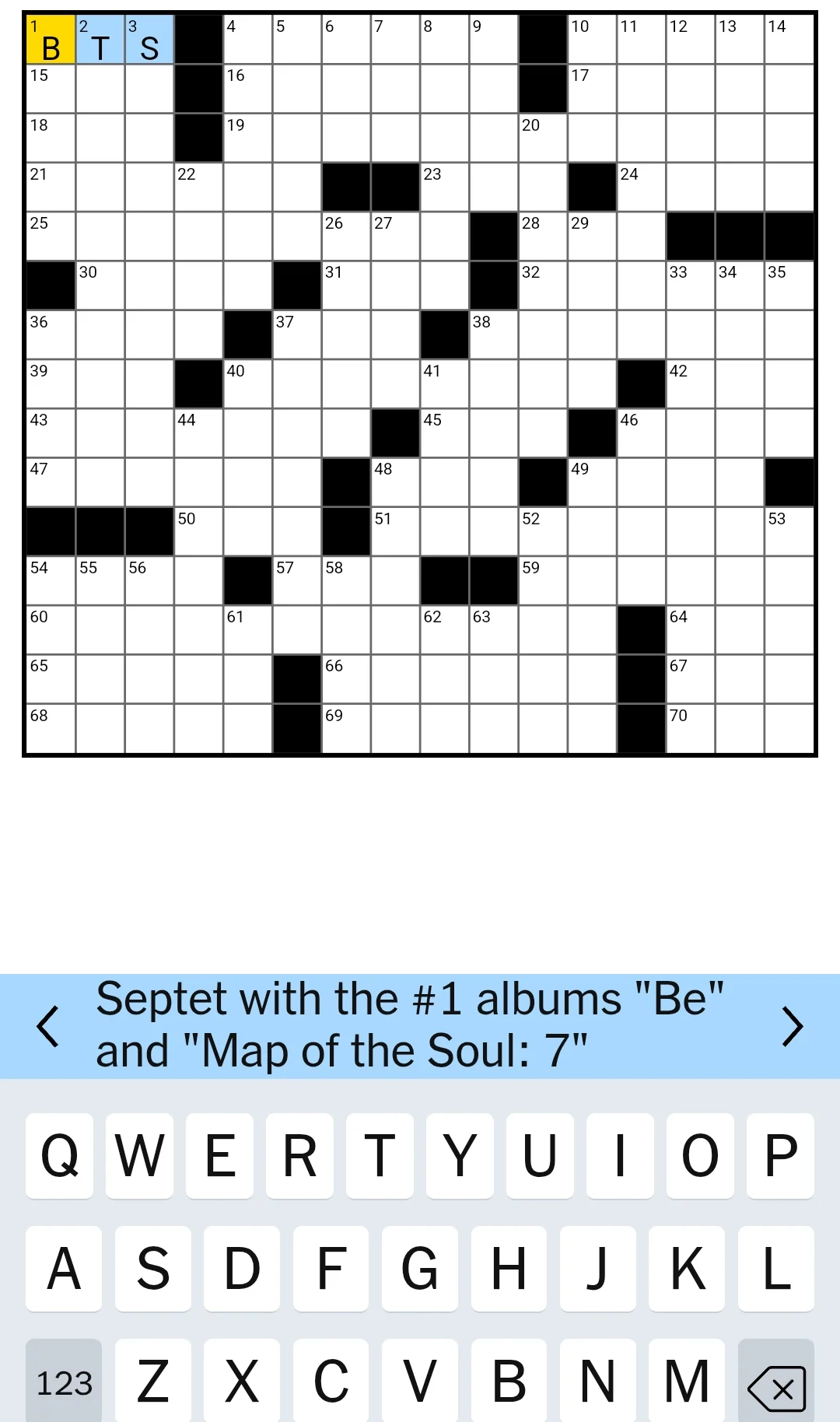 250409 BTS Is In The New York Times Wednesday April 9 2025 Crossword Puzzle R bangtan 250409 BTS Is In The New York Times Wednesday April 9 2025 Crossword Puzzle R bangtan