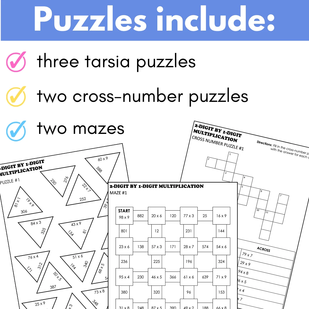 28 Guaranteed Fun Crossword Math Worksheets Hundreds