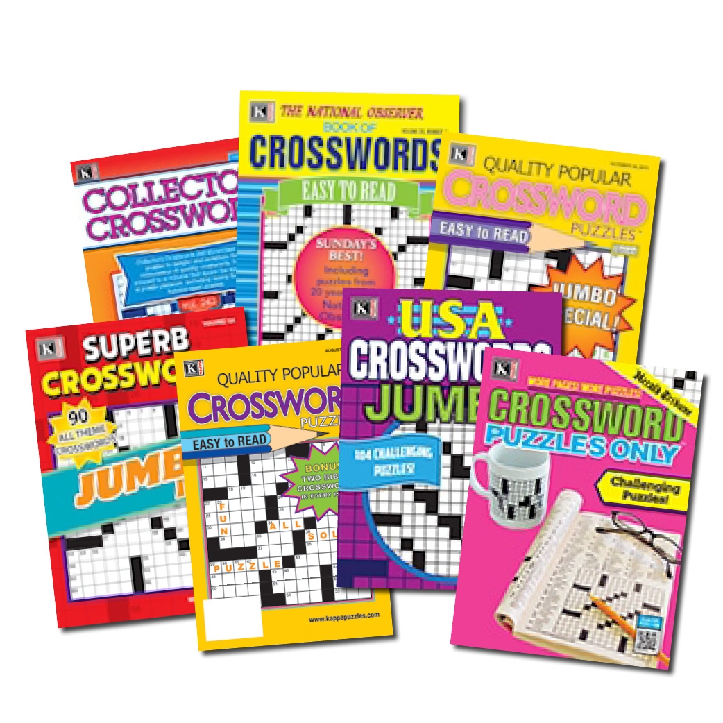 7 Crossword Magazines Kappa Puzzles 7 Crossword Magazines Kappa Puzzles