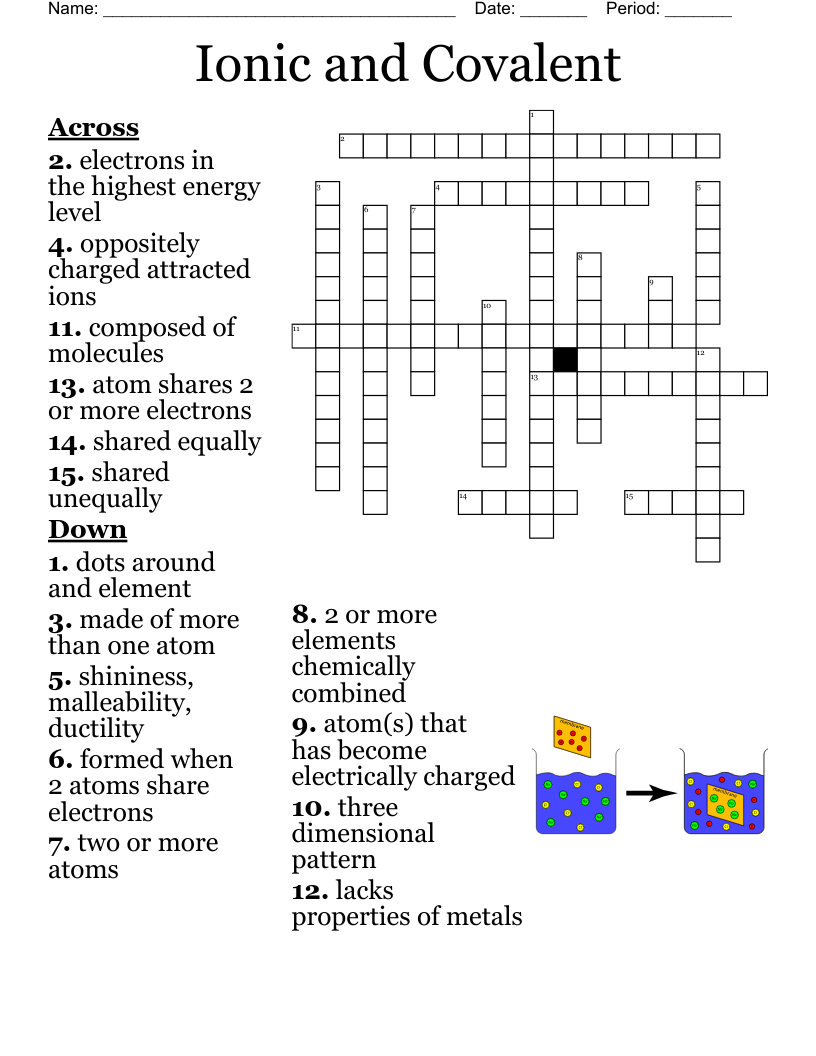Free Printable Crossword Puzzles 7th Grade