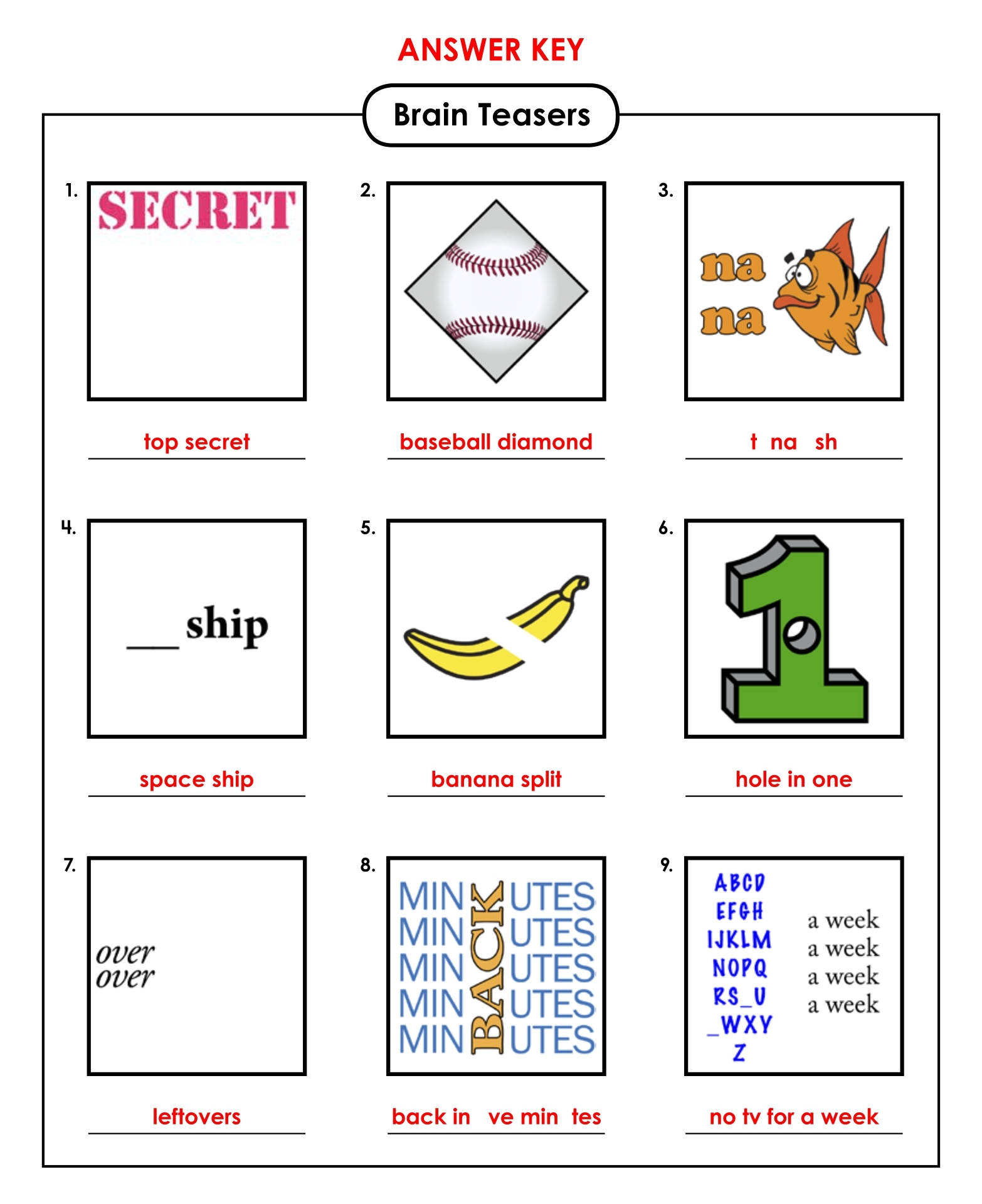 8 Easy Rebus Puzzles With Answers Plus A Free Printable Thats Worksheets Library 8 Easy Rebus Puzzles With Answers Plus A Free Printable Thats Worksheets Library