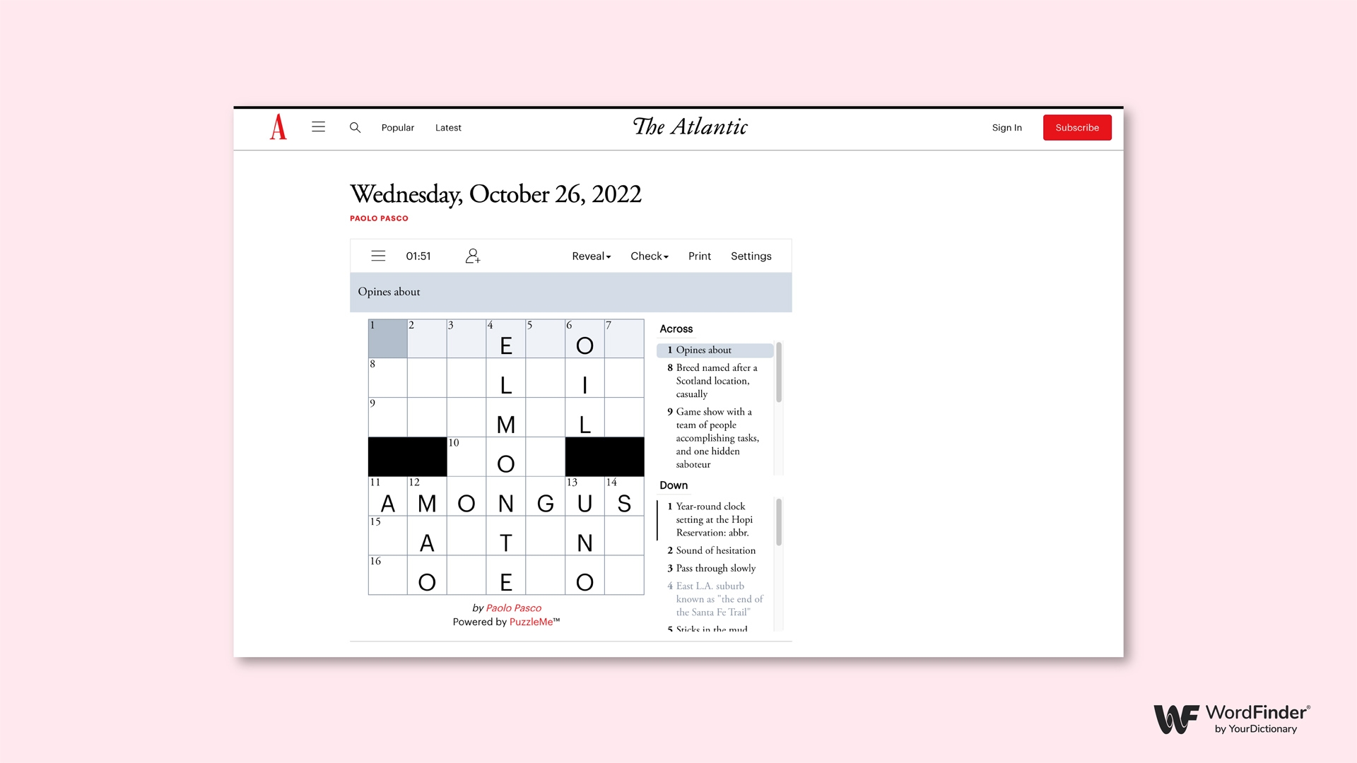 9 Free Daily Crosswords You ll Love To Play Online 9 Free Daily Crosswords You ll Love To Play Online
