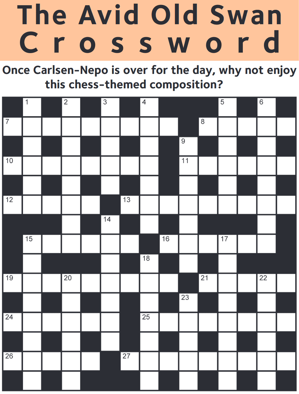 Individual Crossword Puzzles Printable Individual Crossword Puzzles Printable