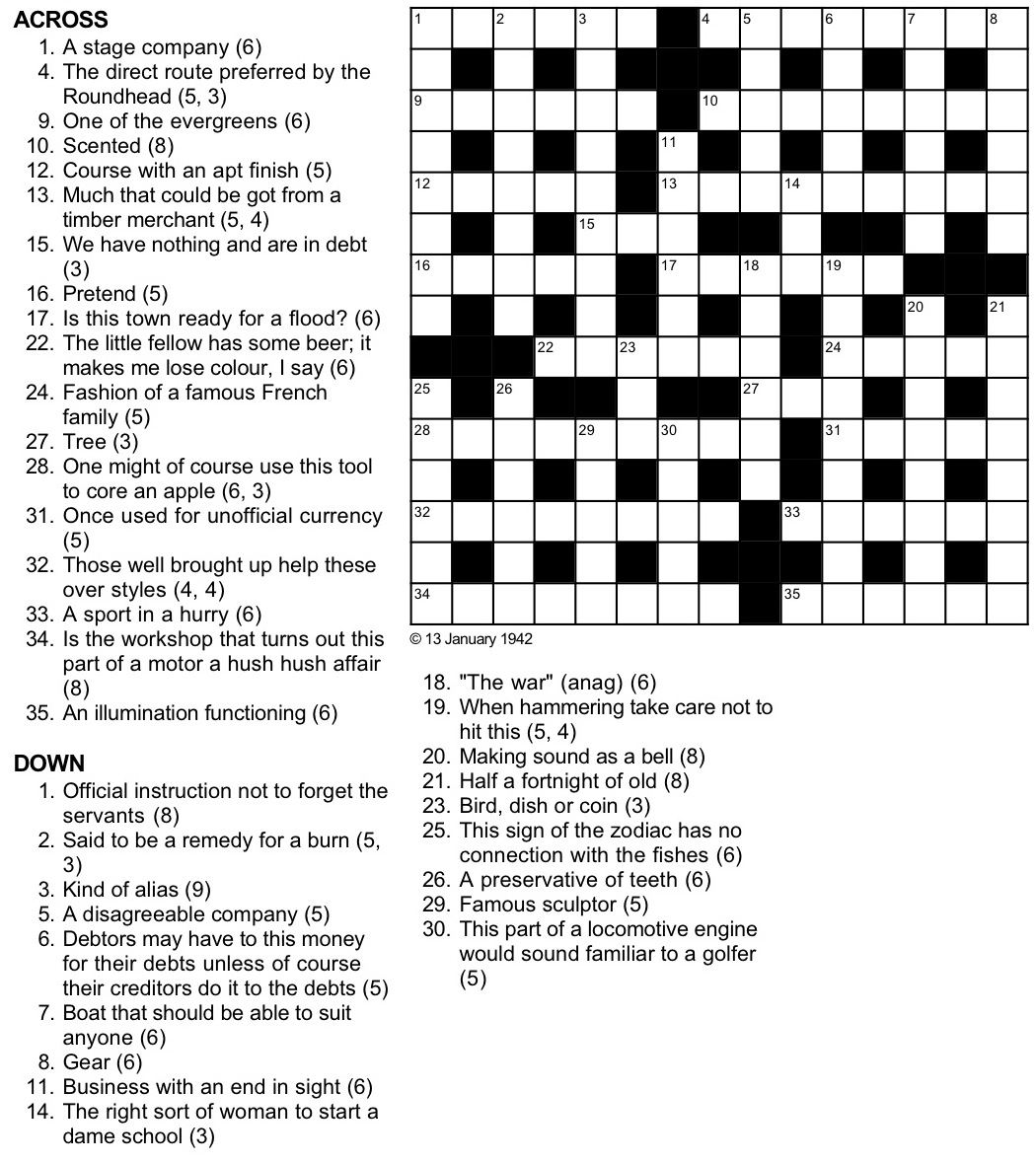 A Cryptic Tribulation Turing Test Crossword Puzzle A Cryptic Tribulation Turing Test Crossword Puzzle