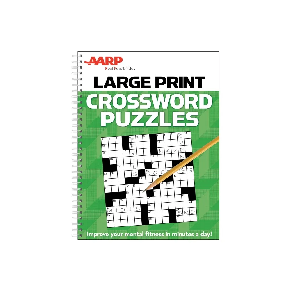 Aarp Large Print Crossword Centrotec Puzzles