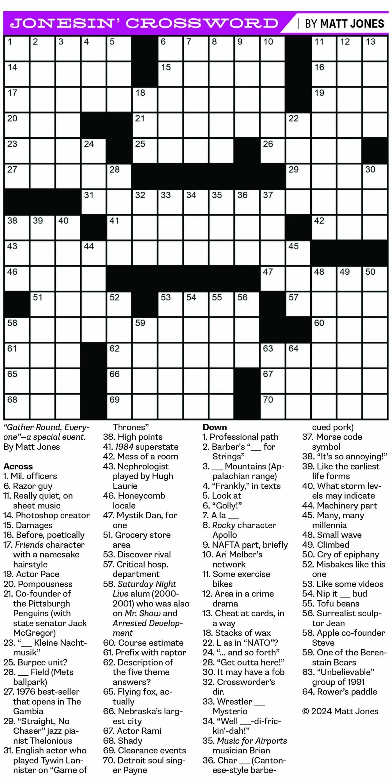 About The June Print Edition Crossword Puzzle Reno News U0026 Review About The June Print Edition Crossword Puzzle Reno News U0026 Review