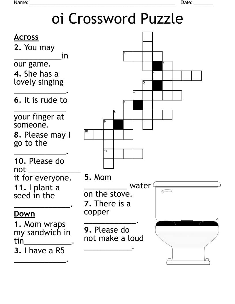After School Activities Crossword WordMint After School Activities Crossword WordMint