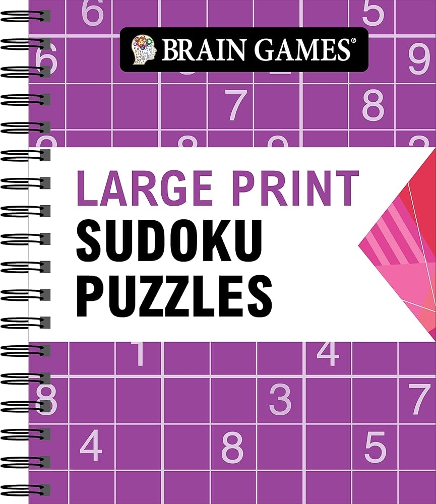 Amazon Brain Games Large Print Sudoku Puzzles Arrow 9781639380756 Publications International Ltd Brain Games Books Amazon Brain Games Large Print Sudoku Puzzles Arrow 9781639380756 Publications International Ltd Brain Games Books
