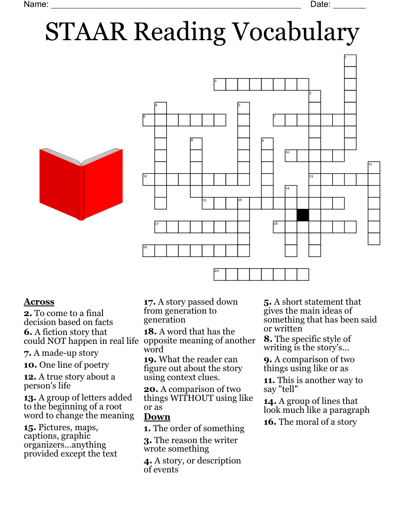American Literature Crossword Puzzle WordMint American Literature Crossword Puzzle WordMint