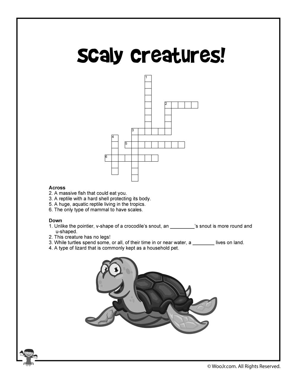 Animal Crossword Puzzles For Kids Woo Jr Kids Activities Children s Publishing Animal Crossword Puzzles For Kids Woo Jr Kids Activities Children s Publishing