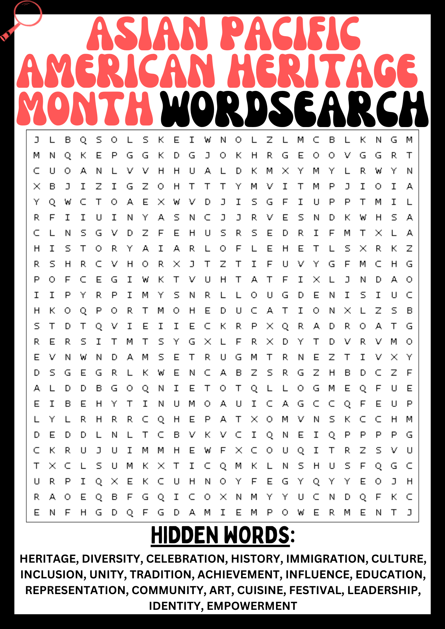 Word Puzzles Printable Worksheets