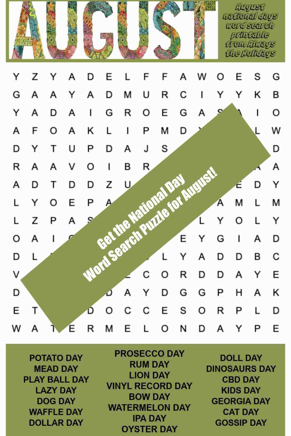Word Seek Puzzles Printable Word Seek Puzzles Printable