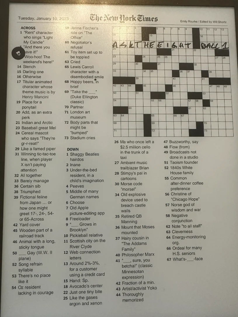 Printable Crossword Puzzles Easy Ny Times Printable Crossword Puzzles Easy Ny Times