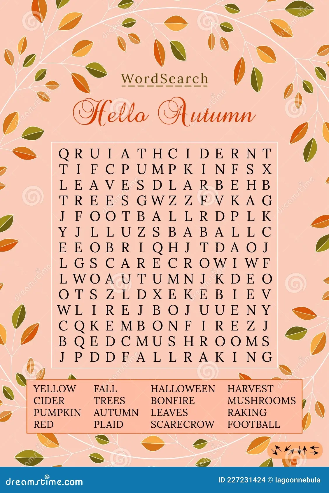 Fall Crossword Puzzles Printable Fall Crossword Puzzles Printable