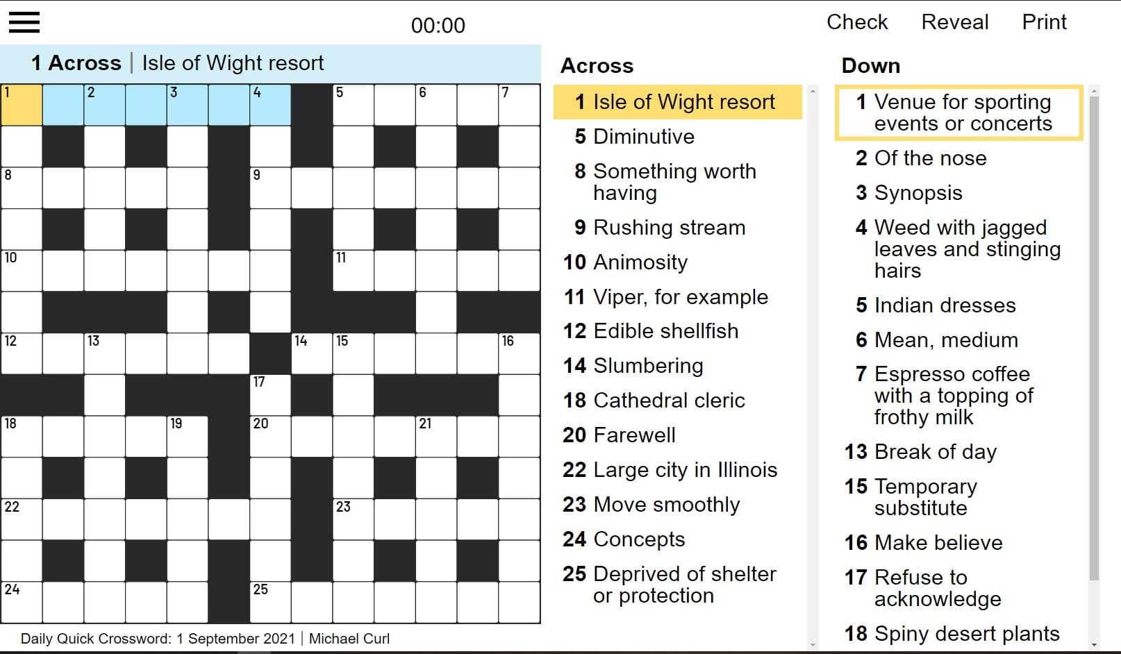 Best Daily Quick Crossword Free Online Game Best For Puzzles Best Daily Quick Crossword Free Online Game Best For Puzzles