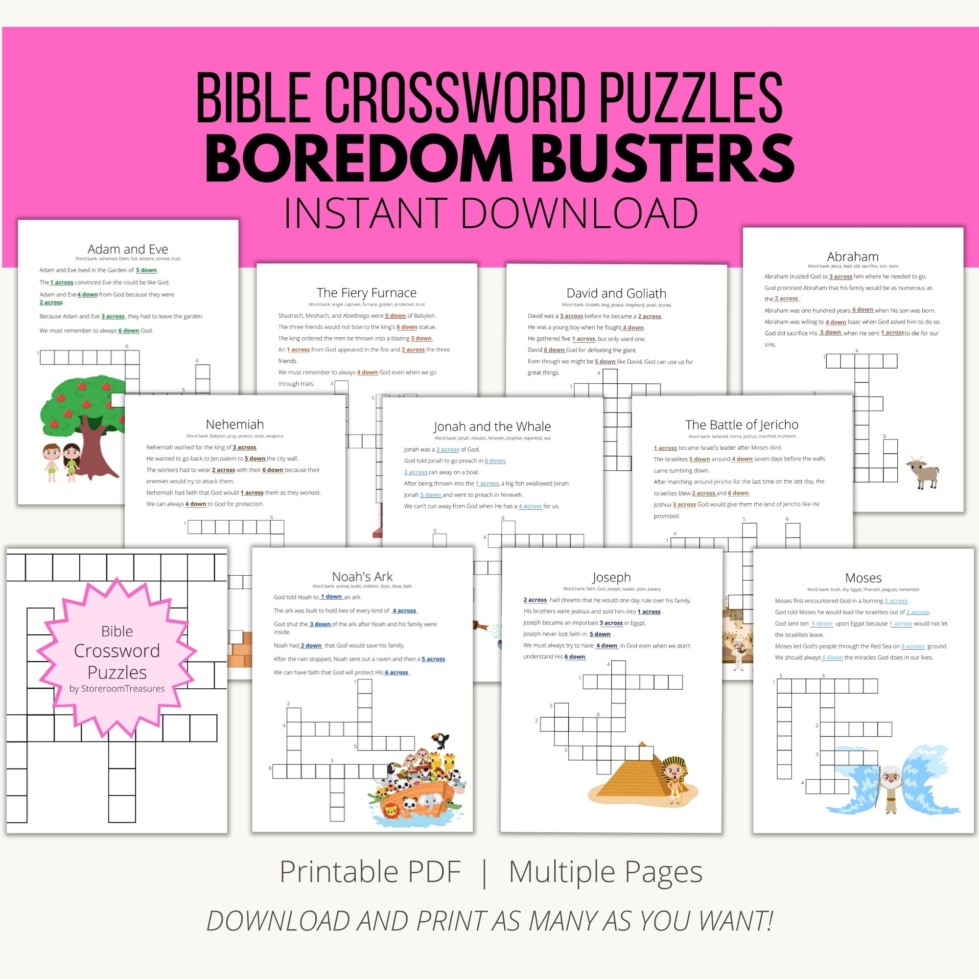 Crossword Puzzles Bible Printable Crossword Puzzles Bible Printable