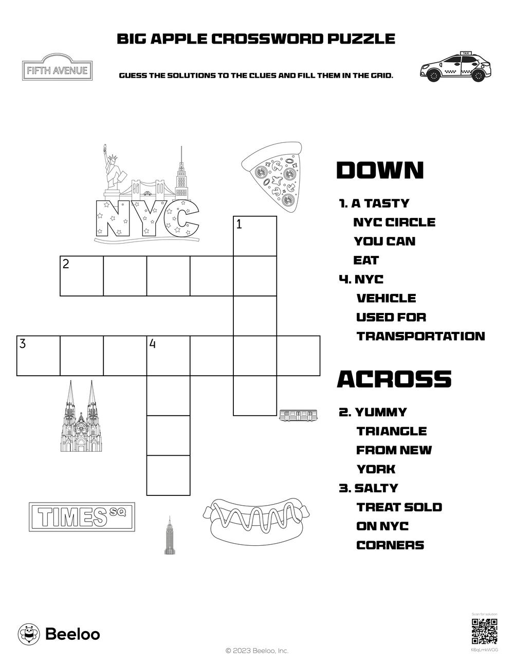 Printable Apple Crossword Puzzles Printable Apple Crossword Puzzles
