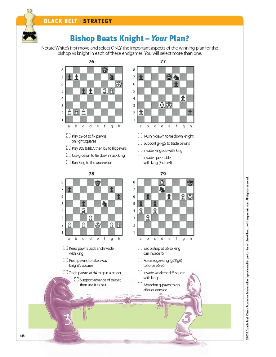 Black Belt Chess Puzzle Pack Coach Jay s Chess Academy Black Belt Chess Puzzle Pack Coach Jay s Chess Academy