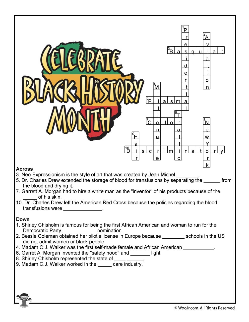 Black History Month For Kids 6 Amazing African American Trailblazers Woo Jr Kids Activities Children s Publishing