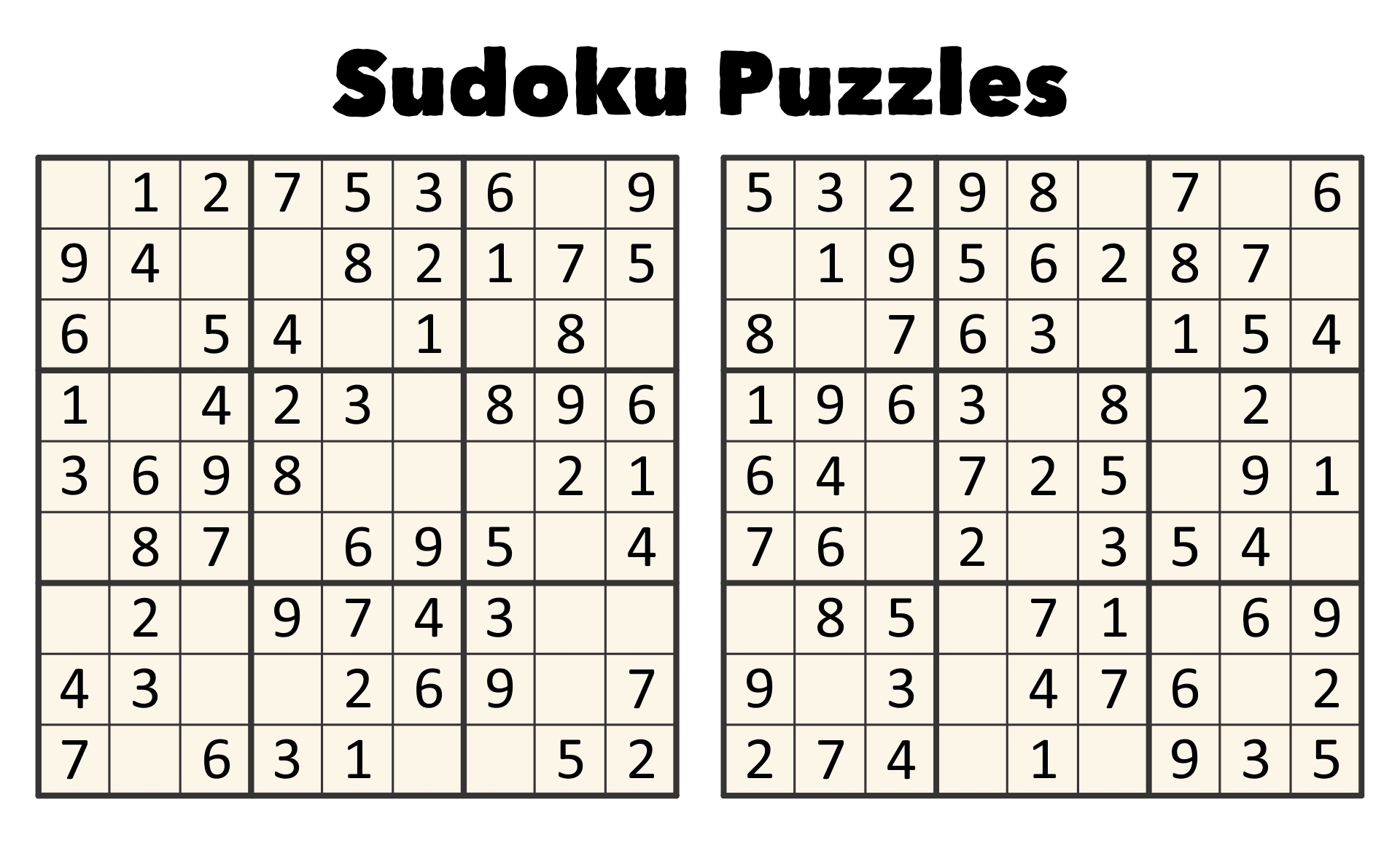 Blank Sudoku Grid 2 Per Page 10 Free PDF Printables Printablee Worksheets Library Blank Sudoku Grid 2 Per Page 10 Free PDF Printables Printablee Worksheets Library