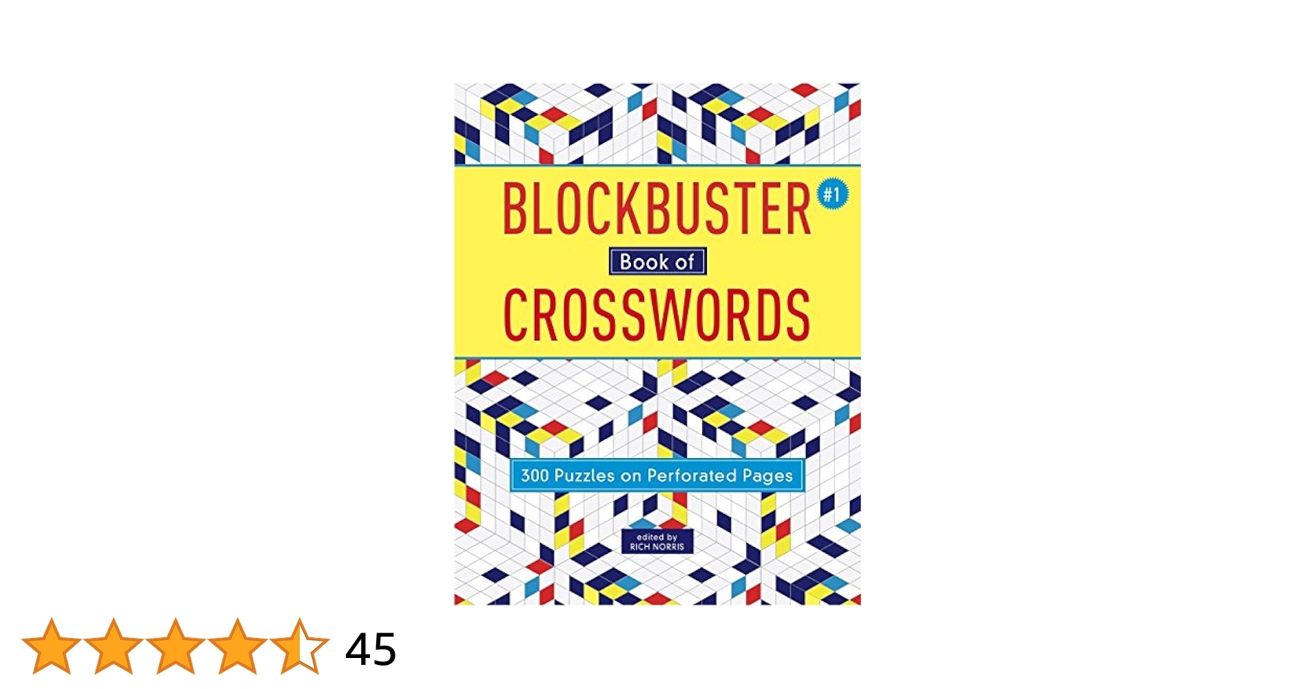 Blockbuster Book Of Crosswords 1 Blockbuster Crosswords 1 Norris Rich 9781454929987 Amazon Books