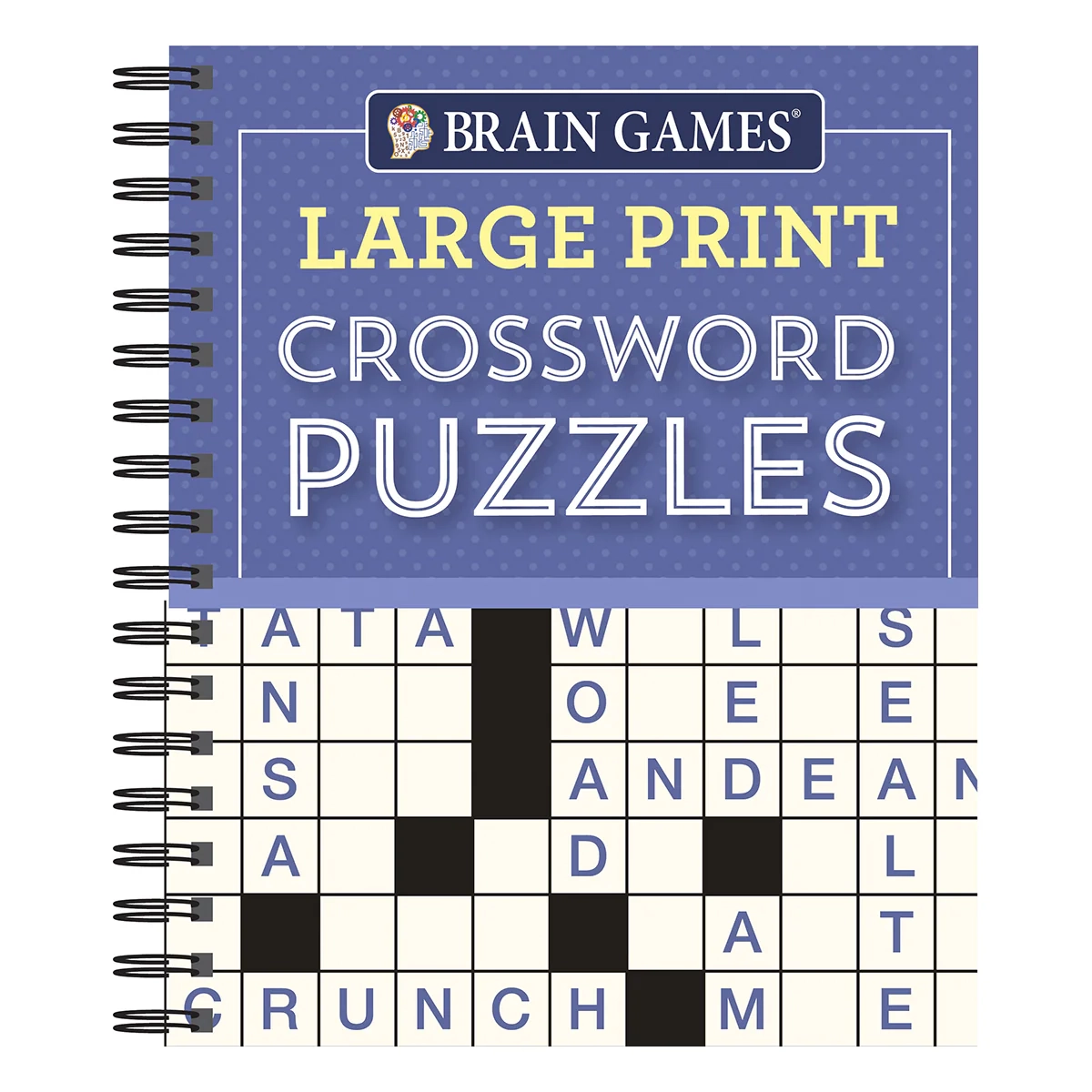 Brain Games Large Print Crossword Puzzles Purple Pilbooks Brain Games Large Print Crossword Puzzles Purple Pilbooks