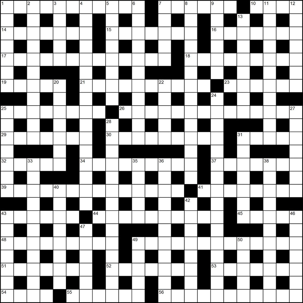 Free Printable Cryptic Crossword Puzzles Free Printable Cryptic Crossword Puzzles
