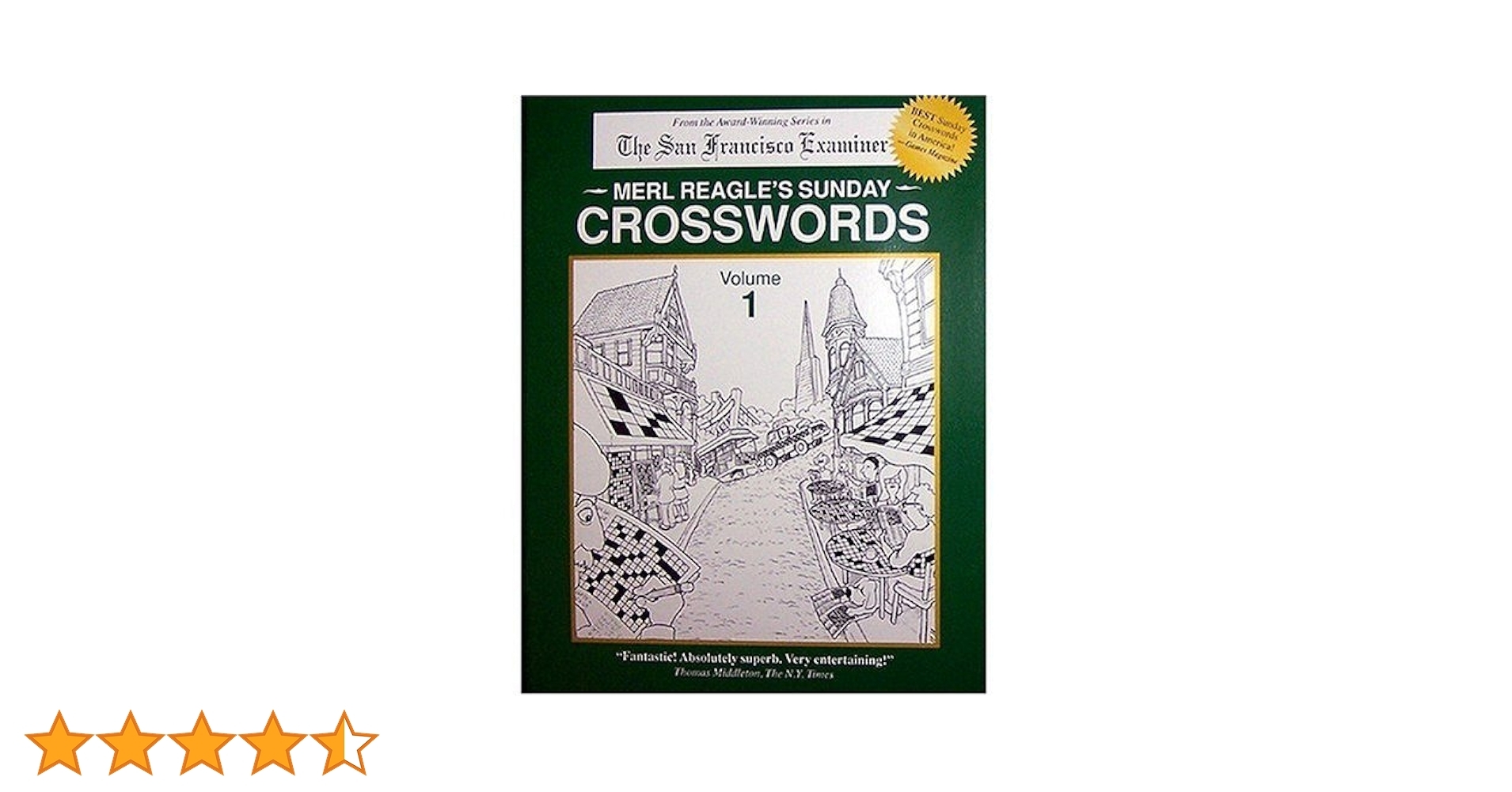 By Merl Reagle Merl Reagle s Sunday Crosswords Volume 1 Unknown Author Amazon Books By Merl Reagle Merl Reagle s Sunday Crosswords Volume 1 Unknown Author Amazon Books