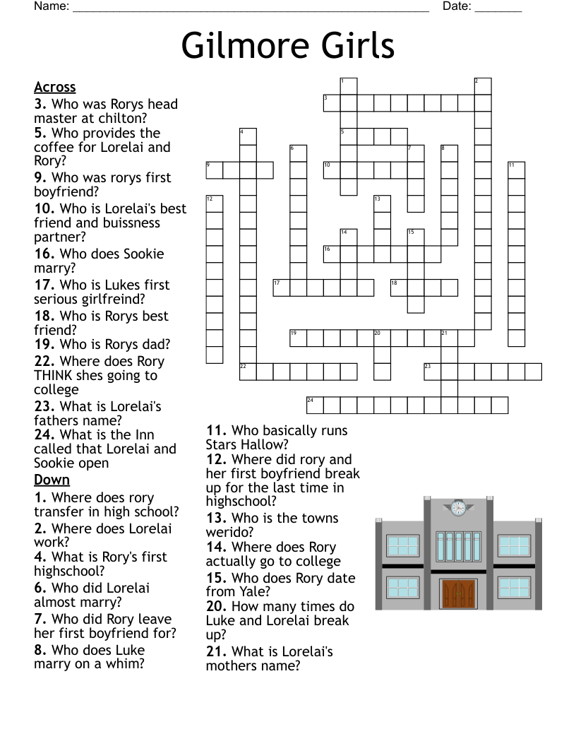 Celebrity Crossword WordMint