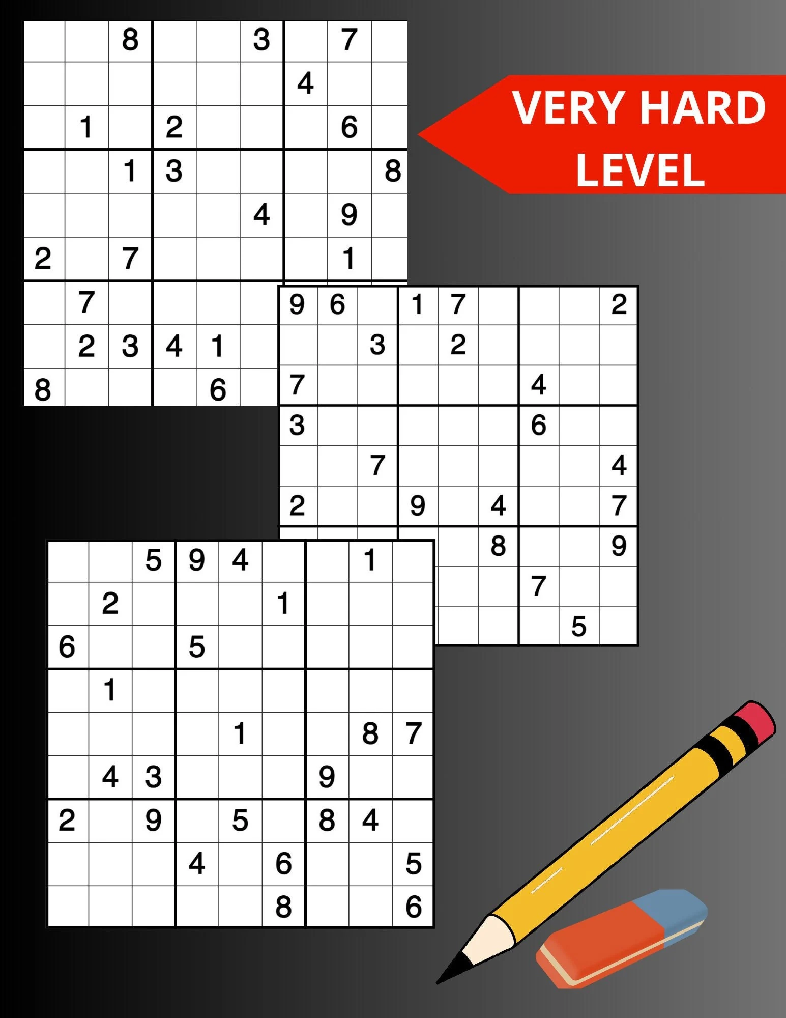 Challenging Sudoku Pack 100 Expert Puzzles Easy On The Eyes Downloadable PDF Great For Mentally Sharp Seniors Very Hard Sudoku Etsy Challenging Sudoku Pack 100 Expert Puzzles Easy On The Eyes Downloadable PDF Great For Mentally Sharp Seniors Very Hard Sudoku Etsy