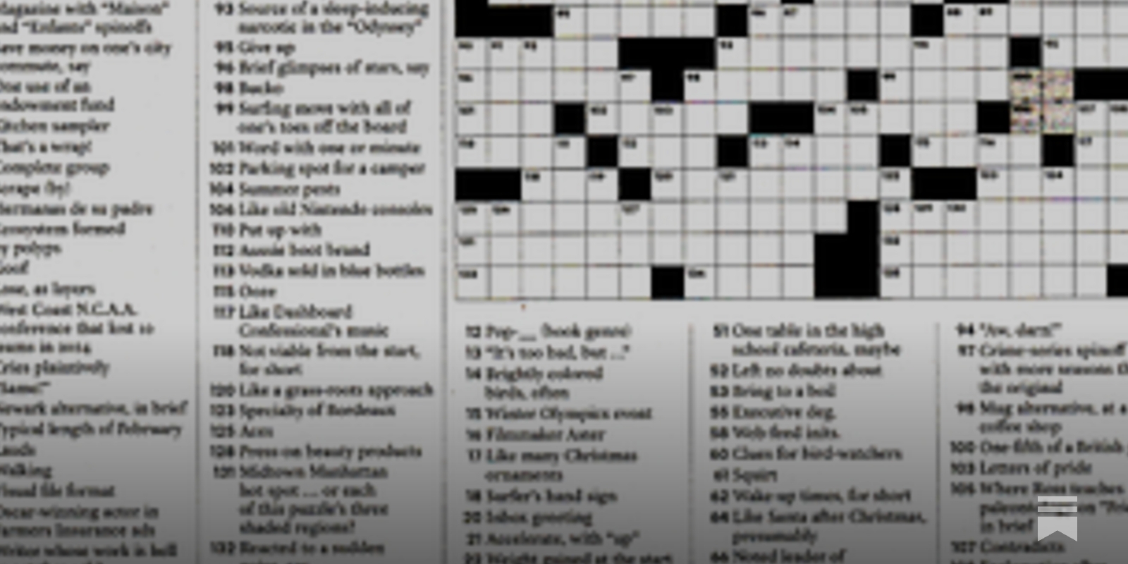 ChatGPT And The New York Sunday Times Crossword ChatGPT And The New York Sunday Times Crossword