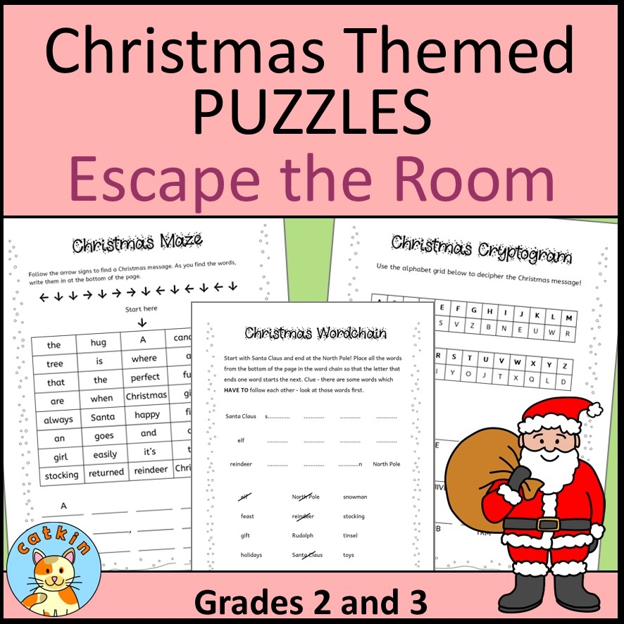 Christmas Logic Puzzles Printable Christmas Logic Puzzles Printable