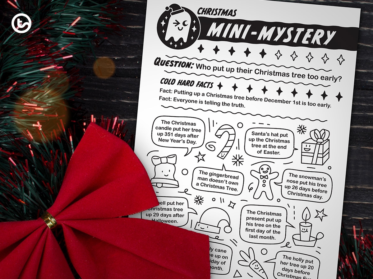 Christmas Logic Puzzles For Kids Magical Mini Mysteries Teach Starter Christmas Logic Puzzles For Kids Magical Mini Mysteries Teach Starter