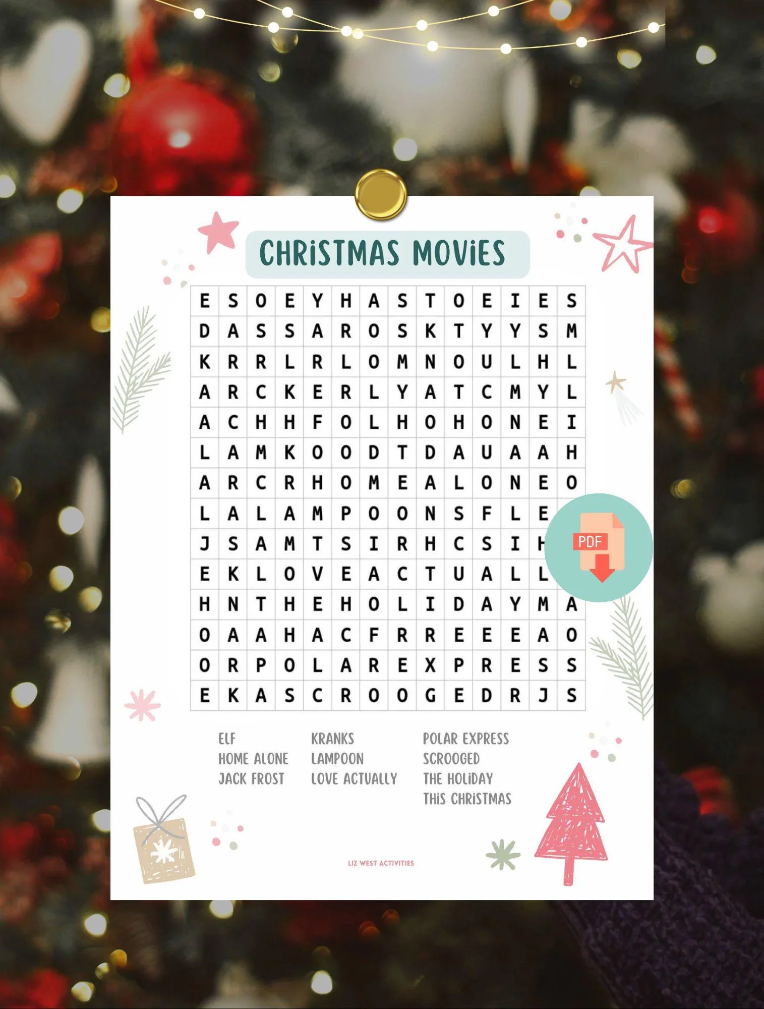 Christmas Movies Printable Word Search Puzzle Christmas Movie Word Search Large Print Word Search Christmas Party Games Family Etsy Christmas Movies Printable Word Search Puzzle Christmas Movie Word Search Large Print Word Search Christmas Party Games Family Etsy