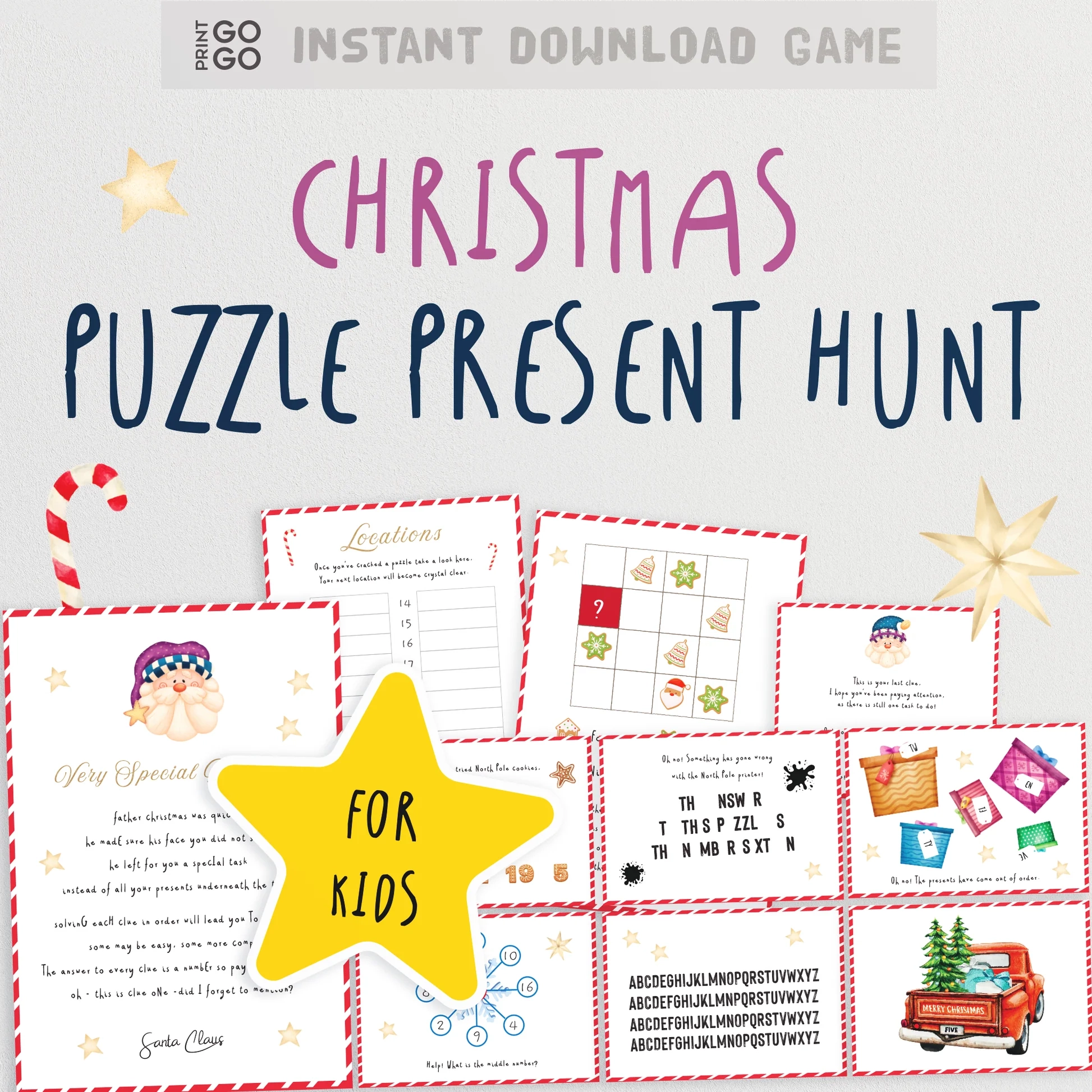 Christmas Puzzles Free Printable Christmas Puzzles Free Printable
