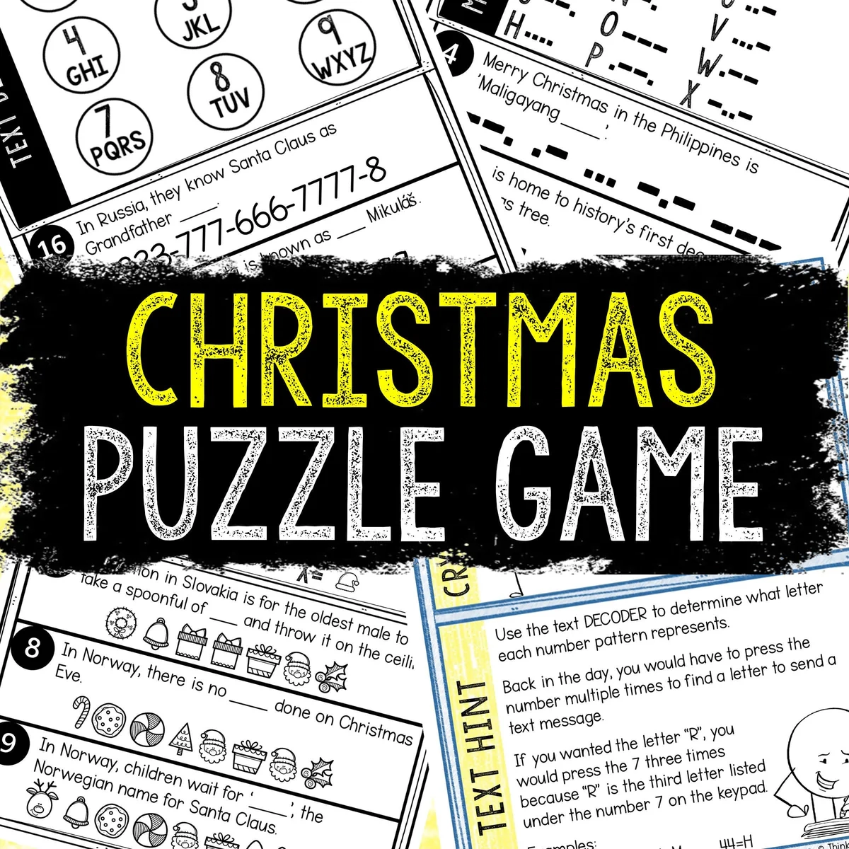 Christmas Wholeselling Puzzles For Kids Printable Christmas Wholeselling Puzzles For Kids Printable