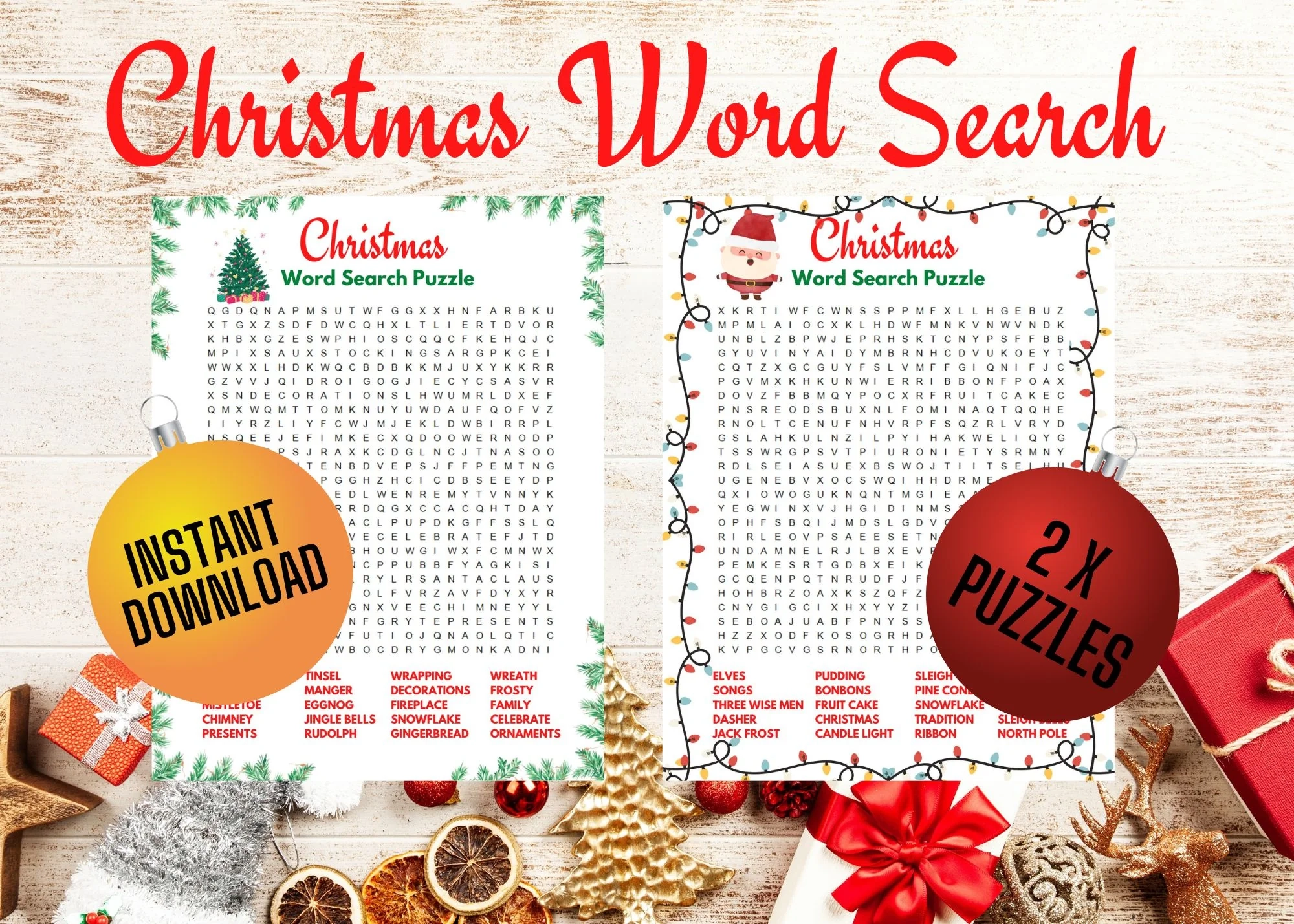 Christmas Word Search Puzzles 2 X Fun Teen U0026 Adult Digital Download Games Art By The Bay Christmas Word Search Puzzles 2 X Fun Teen U0026 Adult Digital Download Games Art By The Bay