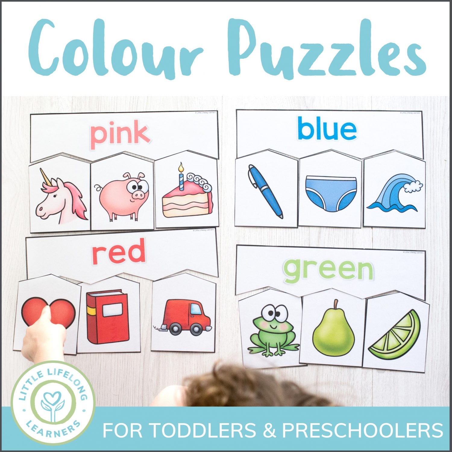 Colour Puzzles For Toddlers And Preschoolers Little Lifelong Learners Colour Puzzles For Toddlers And Preschoolers Little Lifelong Learners