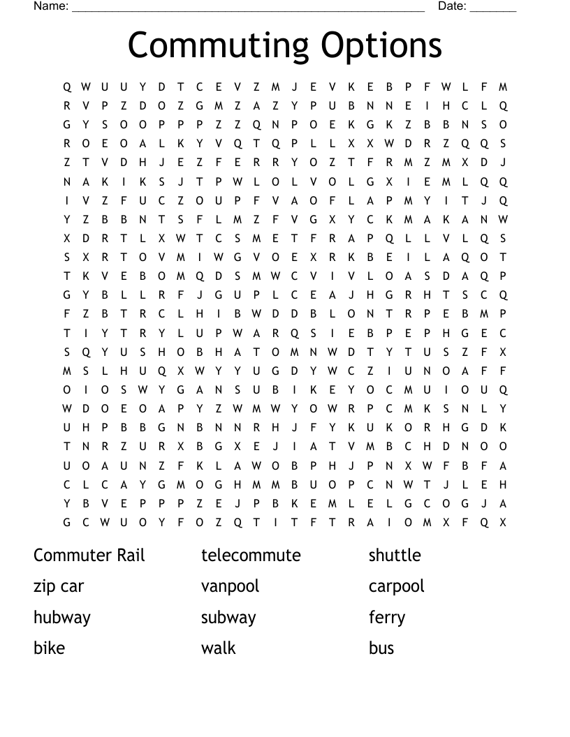 Printable Commuter Crossword Puzzles Printable Commuter Crossword Puzzles