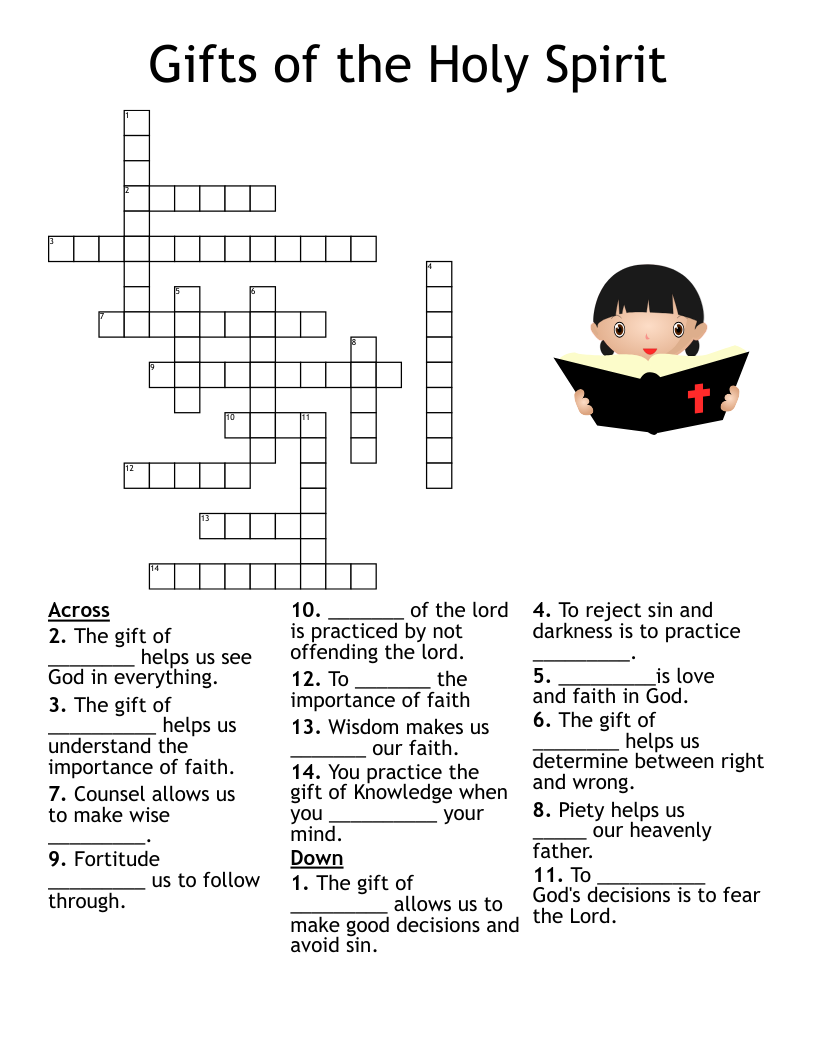 Confirmation Crossword Puzzle WordMint