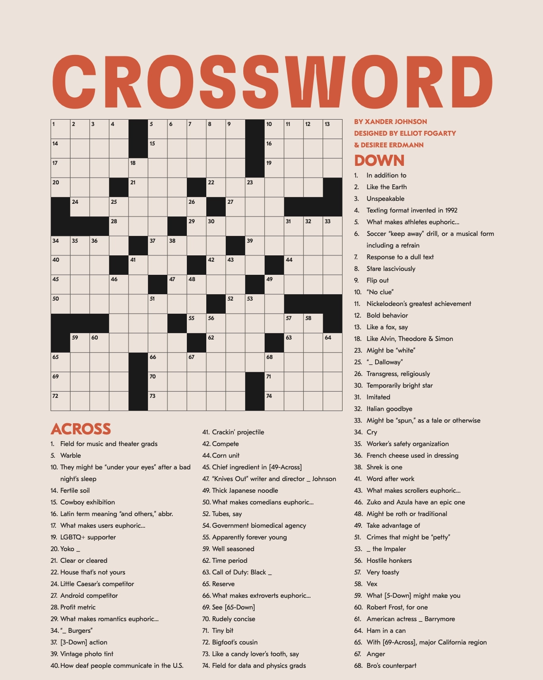 Printable Star Magazine Crossword Puzzles Printable Star Magazine Crossword Puzzles